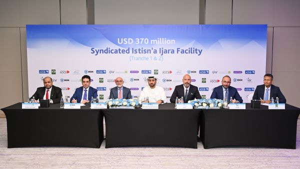 During the event ADIB Leads Successful Closure of AED 863 million (USD 235 Million) Sharia compliant Syndicated Transaction to Finance Gas Carriers for Al Seer Marine and BGN