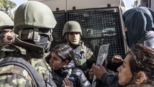 عناصر من الأمن الفلسطيني في الضفة الغربية