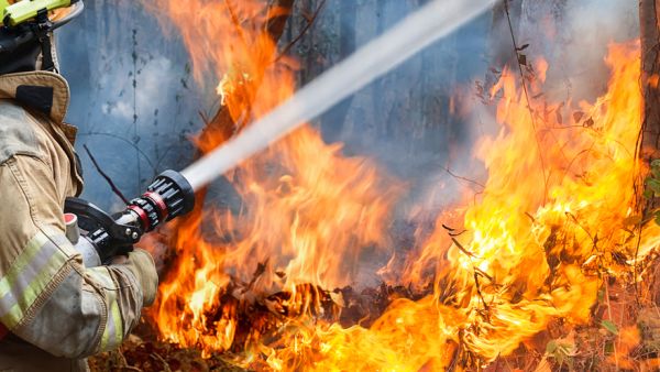 Building fire