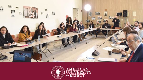 مرصد الحوكمة الرشيدة والمواطنة في الجامعة الأميركية في بيروت وجمعية "أفضل": تبيان الحقبة الجديدة من ادارة المشتريات العامة مع طلاب الجامعات مرصد الحوكمة الرشيدة والمواطنة في الجامعة الأميركية في بيروت وجمعية "أفضل": تبيان الحقبة الجديدة من ادارة المشتريات العامة مع طلاب الجامعات