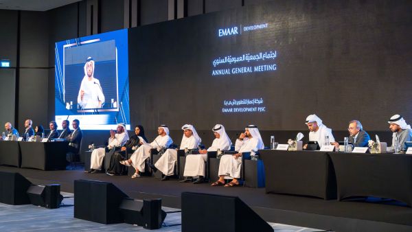 إعمار للتطوير تستعرض أداءها اللافت الذي حقّقته في العام 2023 خلال الاجتماع السنويّ لجمعيّتها العمومية إعمار للتطوير تستعرض أداءها اللافت الذي حقّقته في العام 2023 خلال الاجتماع السنويّ لجمعيّتها العمومية