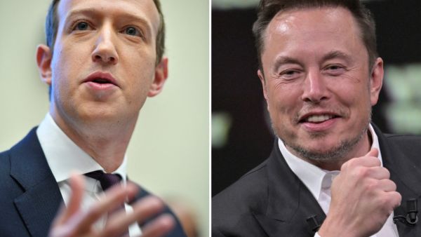 Elon Musk and Mark Zuckerberg 