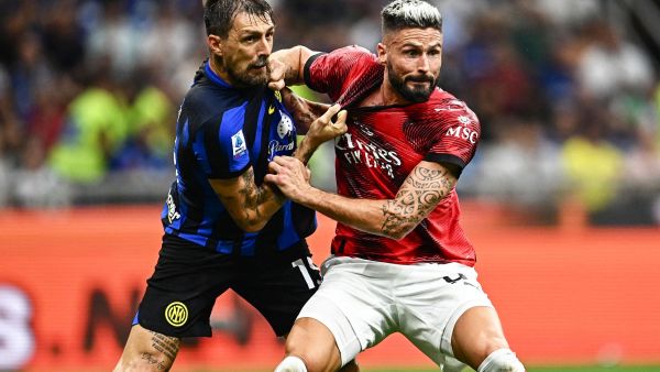 تشكيلات الفرق: إي سي ميلان - إنتر ميلان في الدوري الإيطالي 2023-24