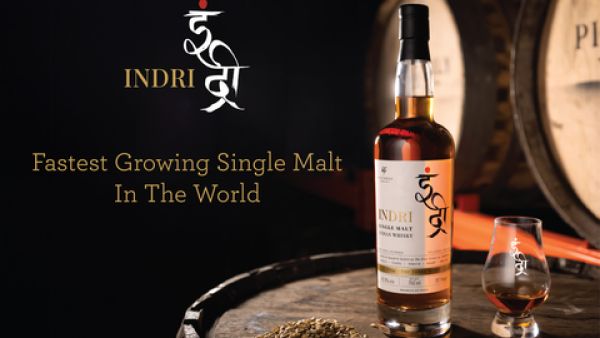 Indri, India’s 1st and most awarded triple cask single malt, by Piccadily Distilleries