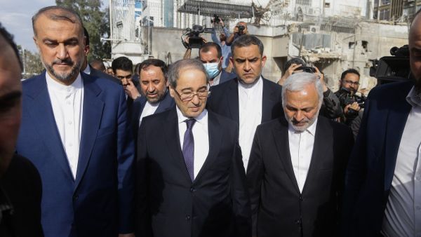 Iran FM in Damascus