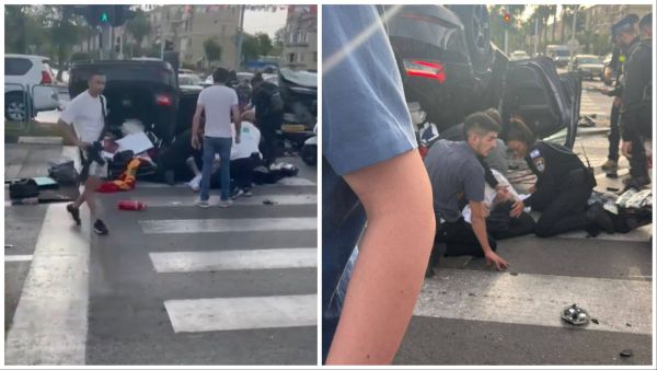 Ben Gvir Injured in overturns car accident near stabbing scene