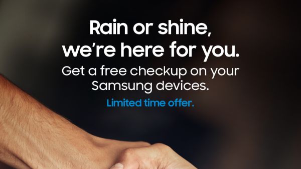 Samsung announces support for UAE customers affected by recent rainstorm