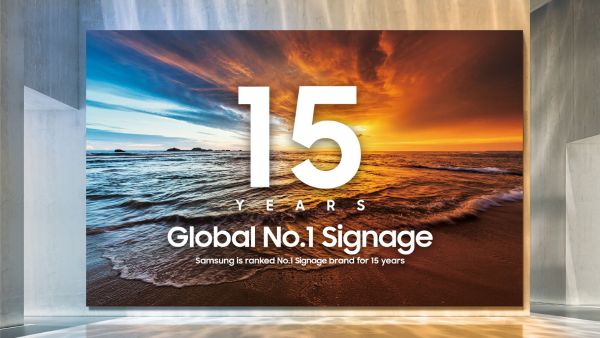 Samsung Electronics Ranks First in Global Digital Signage Market for 15th Consecutive Year Samsung Electronics Ranks First in Global Digital Signage Market for 15th Consecutive Year
