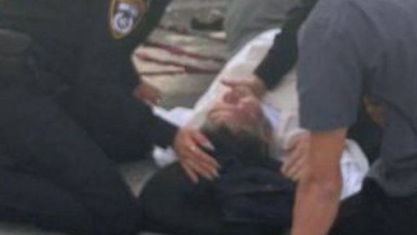 بن غفير بعد اصابته بانقلاب سيارته