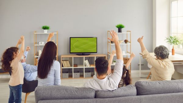 مشاهدة الألعاب الرياضية له تأثير إيجابي على الصحة 