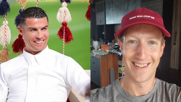 Cristiano Ronaldo Mark Zuckerberg