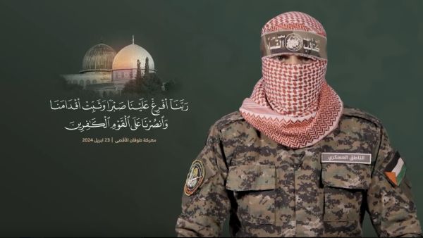 الناطق الرسمي باسم كتائب القسام ”أبو عبيدة”