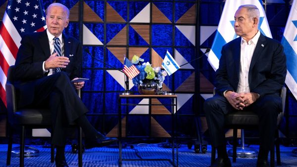 Joe Biden and Netanyahu