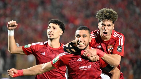 الأهلي يحتفظ باللقب الإفريقي (Photo by Khaled DESOUKI / AFP) 