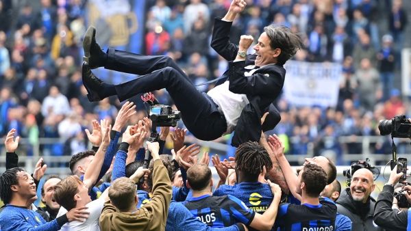إنتر ميلان يتطلع لتحقيق فوز جديد (Photo by Piero CRUCIATTI / AFP)