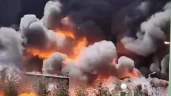 حريق جدة