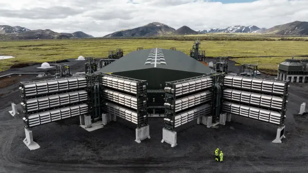 Largest vacuum in the world, Mammoth, to sweep pollution out of air