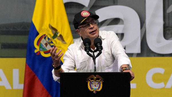 Colombian President Gustavo Petro