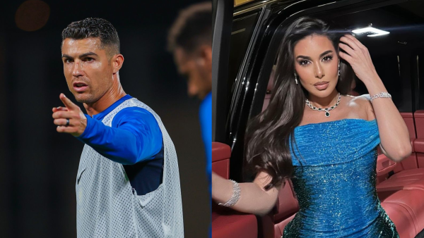 ياسمين صبري وكريستيانو رونالدو