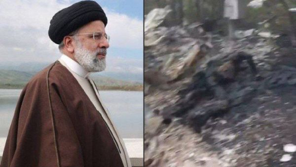 Alleged picture of Ebrahim Raisi's body after crash goes viral. (X/@MohamadAhwaze) Ebrahim Raisi