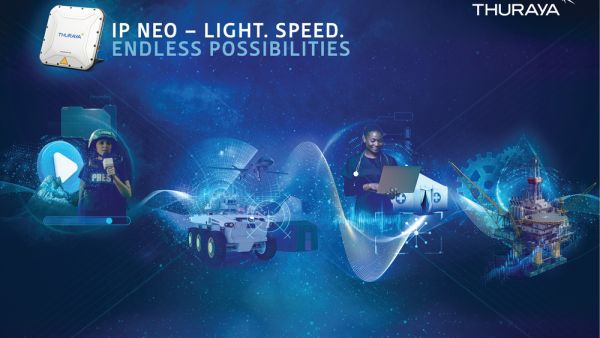 Thuraya unveils groundbreaking next generation IP NEO terminal developed in collaboration with Cobham Satcom Thuraya unveils groundbreaking next generation IP NEO terminal developed in collaboration with Cobham Satcom