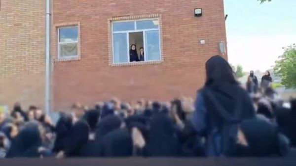 Iranian schoolgirl physically abused for not wearing hijab