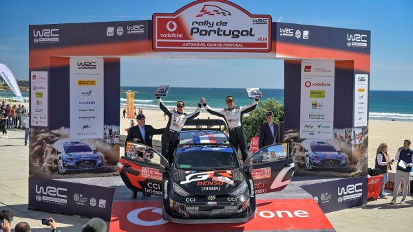 TOYOTA GAZOO Racing Secures Top Podium Position at Rally de Portugal