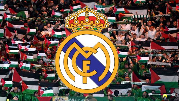 ريال مدريد فرنسا: فلسطين حرة