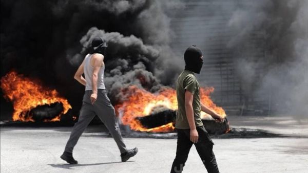 صورة أرشيفية من تصدي الشبان في جنين لاقتحام إسرائيلي سابق