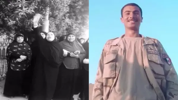 أقيمت جنازة مهيبة لعبد الله رمضان في قريته العجميين بمحافظة الفيوم