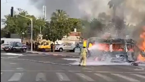 انفجار في منطقة حولون بتل أبيب