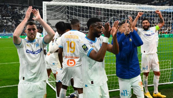 أولمبيك مرسيليا يستضيف أتالانتا (Photo by Christophe SIMON / AFP)