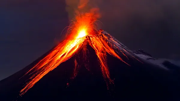 Active volcano