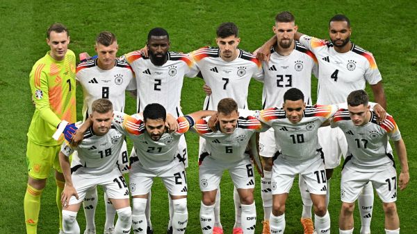 منتخب ألمانيا (Photo by JAVIER SORIANO / AFP)