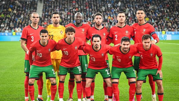 منتخب البرتغال (Photo by Jure Makovec / AFP)