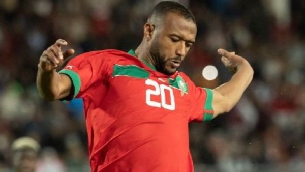 أيوب الكعبي يواصل التألق (Photo by FADEL SENNA / AFP)