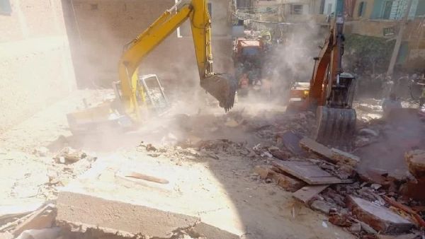 انهيار عقار في الدقهلية والتفاصيل