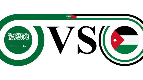 عبارات للفائز في مباراة الأردن والسعودية