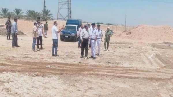 قرار بإزالة التعديات على مساحة 5 أفدنة في برج العرب