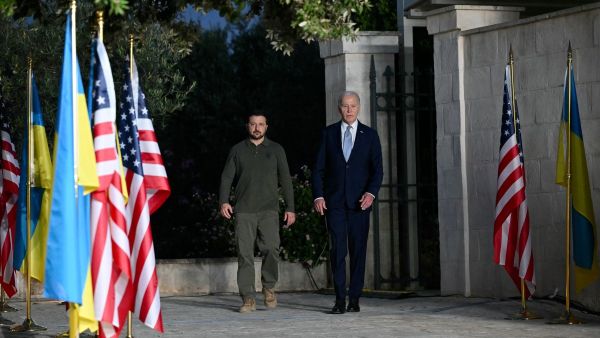 Biden and Zelensky