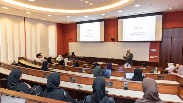 خلال الحدث طلاب جامعة جورجتاون في قطر يتعمقون في عالم التجارة والأعمال باللغة العربية خلال الفصل الصيفي