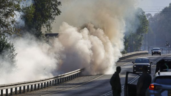 Hezbollah missile attacks Golan Heights