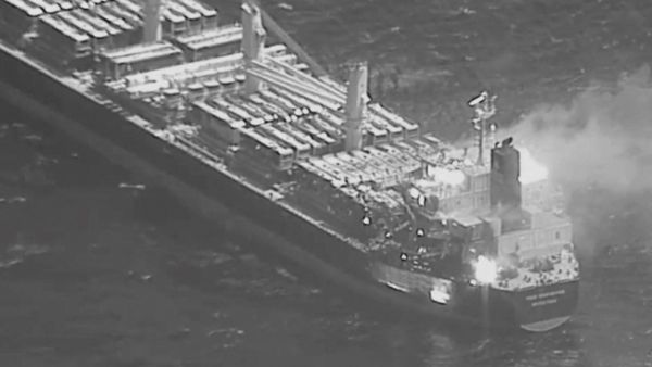 Houthis target US Mido vessel and Israel’s Eilat with ballistic missiles