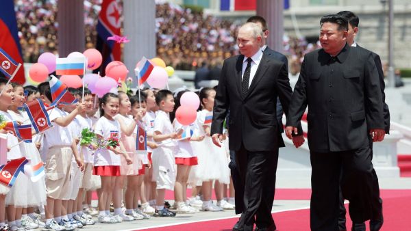 Putin in North Korea