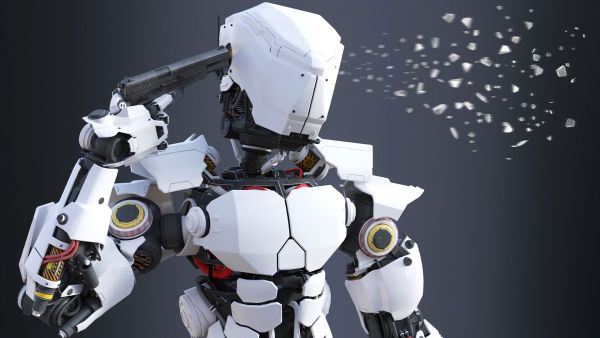 Robot attempts to commit suicide, South Korea