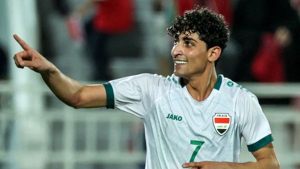 علي جاسم (Photo by Karim JAAFAR / AFP)