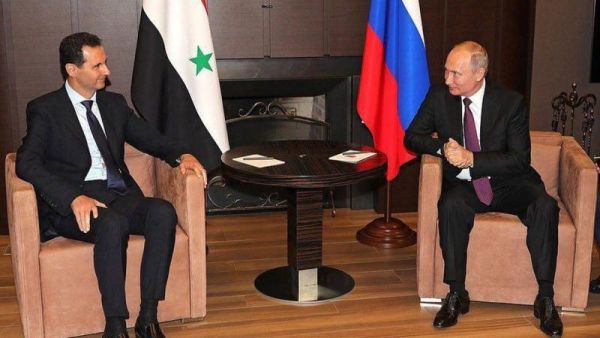 بوتين وبشار الأسد