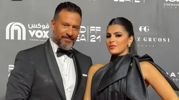 ماجد المصري وزوجته