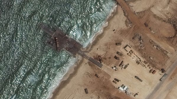 Gaza pier