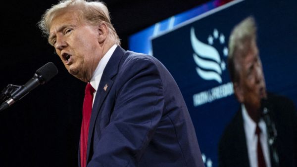 Former US President Donald Trump